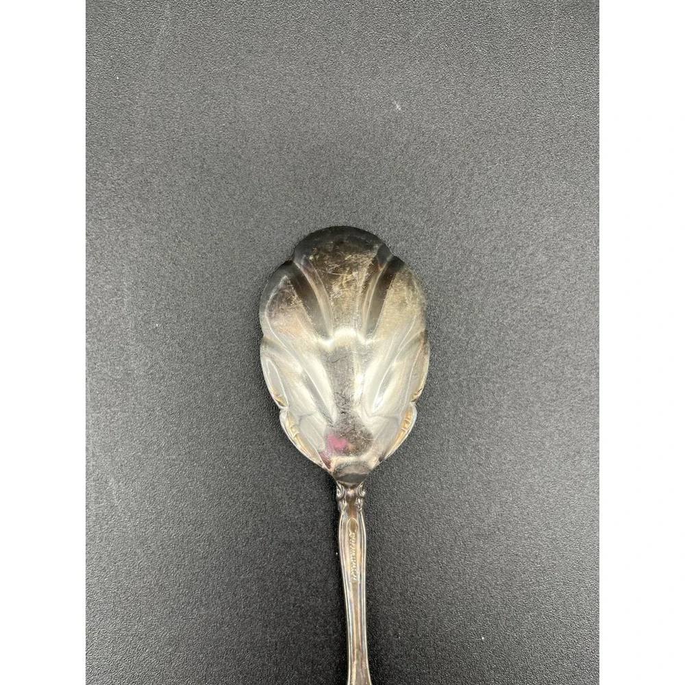 Silver Artistry Scalloped Sugar Spoon Silverplate By Oneida